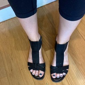Black sandals